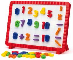 Magnetinė lenta su skaičiais Quercetti Magnetic Numbers, įvairių spalvų