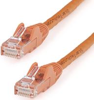 Tinklo kabelis StarTech CAT6 Ethernet Cable N6PATC2MOR RJ-45, RJ-45, 2 m, oranžinė sp.
