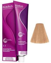 Plaukų dažai Kadus Professional Permanent Color, very light blond brown cendre, 9/79, 60 ml