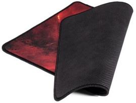 Pelės kilimėlis Mars Gaming MRMP0, 35 cm x 25 cm x 0.3 cm, juoda sp./raudona sp.