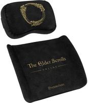 Kėdžių pagalvėlė Noblechairs The Elder Scrolls Online Memory Foam Pillow Set, aukso sp./juoda sp., 40 cm x 32 cm, 2 vnt.
