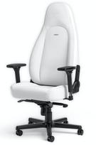 Žaidimų kėdė Noblechairs Icon NBL-ICN-PU-WED, 49 x 52 x 128 - 138 cm, balta sp.