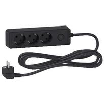 Buitinis ilgintuvas Schneider Electric, 3 x 1,5 mm², 3 m, 3 lizdų, su jungikliu