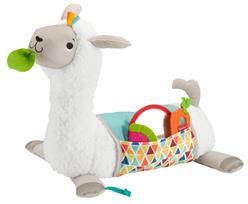 Žaislas Mattel Fisher Price Grow With Me Tummy Time Llama, įvairių spalvų, 4 vnt.