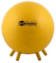 Gimnastikos kamuolys Pezzi SITsolution Maxafe 0603020D0045000S, geltona sp., 45 cm