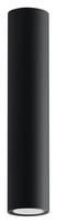 Šviestuvas lubų Sollux Lagos 30, GU10, 1 x 40 W, juoda sp.