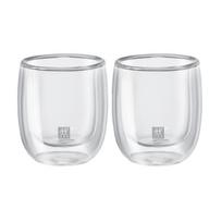 Dvigubo stiklo stiklinių rinkinys Zwilling Espresso 39500-075-0, skaidri sp., 0.08 l