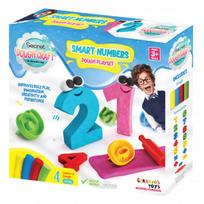 Plastilinas Gerardos Toys Smart Numbers, įvairių spalvų