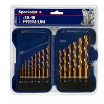 Grąžtas Specialist+, universalus, tiesus, 10 mm x 2 cm