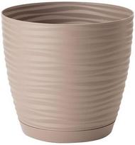 Gėlių vazonas Form Plastic Sahara 230 10489432, plastikinis, Ø 23 cm, ruda sp.