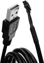 Kabelis EK Water Blocks EK-Loop Connect - USB External Cable USB male, 4-pin, 1 m, juoda sp.