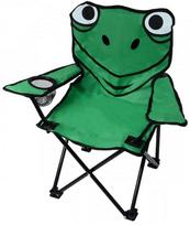 Sulankstoma turistinė kėdė Cattara Small Camping Chair Frog, žalia sp.