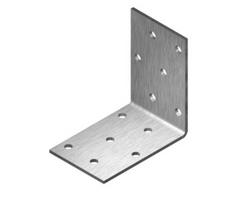 Tvirtinimo kampas Haushalt, 60 mm x 60 mm x 40 mm x 2.5 mm