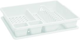 Indų džiovykla Curver Compact, 45 cm x 38 cm x 8.8 cm, plastikas, balta sp.