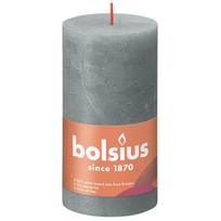 Žvakė, cilindrinė Bolsius Rustic Shine Rustic Taupe, 60 h, Pilka sp.