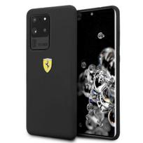 Telefono dėklas Ferrari FESSIHCS69BK for Samsung S20, Samsung Galaxy S20, juoda sp.