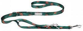 Šuns pavadėlis Amiplay Be Happy 7in1 Jungle, žalia sp., S, 1-2 m x 15 mm