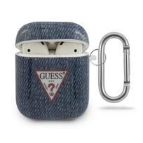 Ausinių dėklas Guess GUACA2TPUJULDB AirPods cover, mėlyna sp.