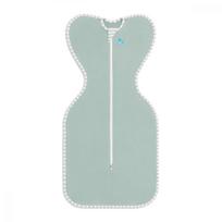 Plonas miegmaišis kūdikiui Love To Dream Swaddle UP, žalia sp., 64 cm x 32.5 cm