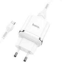 Telefono įkroviklis Hoco N3, Micro USB, 100 cm, balta sp., 18 W