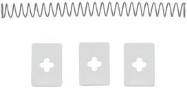 Kauliukų išėmėjo atsarginė dalis Leifheit spare parts set for Cherrymat 3.0, balta sp., 4 vnt.