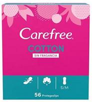 Higieniniai įklotai Carefree Coton, Small, 56 vnt.