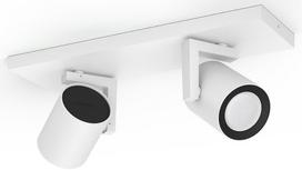 Išmanusis šviestuvas nukreipiamasis Philips Hue Argenta, GU10, 2 x 5.7 W, balta sp.