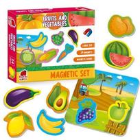 Magnetinis žaidimas Roter Kafer Fruits Magnetic Puzzle, įvairių spalvų, 24 vnt.