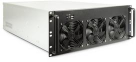 Serverių korpusas Inter-Tech 4F28 Mining-Rack, juoda sp.