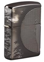 Žiebtuvėlis Zippo Armor® Wolf Design 49353, juoda sp.