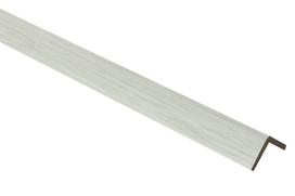 Apdailos kampas Domoletti, balta sp./pilka sp., 2480 mm x 24 mm