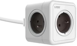 Ilgintuvas Elmak Powercube, Savio PC-01, 1.5 m, 5 lizdų