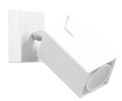 Šviestuvas sieninis Sollux Merida 1 10516359, GU10, 1 x 40 W, balta sp.