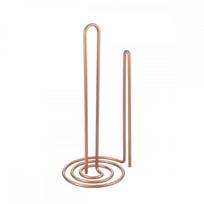 Popierinių rankšluosčių laikiklis Metaltex Copper My Roll, 15 cm x 15 cm x 32 cm