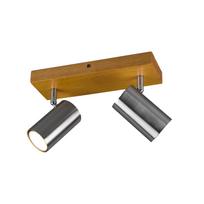 Šviestuvas lubų Trio Marley 812400107, GU10, 2 x 35 W, sidabro sp.
