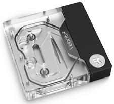 Rezervuaras EK Water Blocks EK-Quantum Velocity², skaidri sp./sidabro sp./juoda sp.
