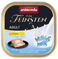 Šlapias kačių maistas Animonda Vom Feinsten Chicken + Yoghurt Core, vištiena, 0.1 kg