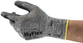 Darbo pirštinės atsparios įpjovimui Ansell HyFlex 11-801, suaugusiems, pilka sp., 11