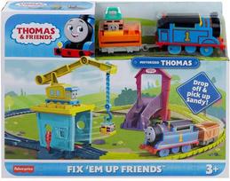 Rinkinys Mattel Fisher Price Thomas & Friends Fix 'Em Up Friends HDY58, įvairių spalvų