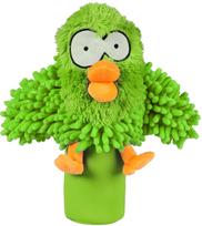 Žaislas šuniui, pliušinis Coockoo Bottle Squeaker EP50772, 27 cm, žalia sp.