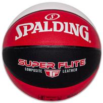 Krepšinio kamuolys Spalding Super Flite 76929Z, 7 dydis, balta sp./juoda sp./raudona sp.