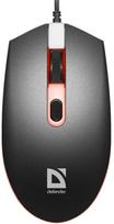 Laidinė žaidimų pelė Defender MB-986, usb / ps/2 laidas, juoda sp.