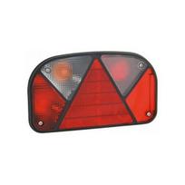 Automobilio priekabų žibintas Multipoint II, 24 cm, raudona sp.