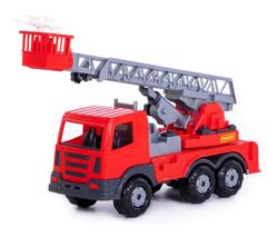 Žaislinė gaisrinė mašina Wader-Polesie SuperTruck Fire-Fighter 78551, raudona sp.