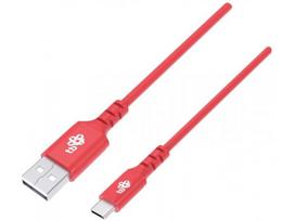 Kabelis TB USB C, 1x USB Type-C/1 x USB Type-A, 100 cm, raudona sp.