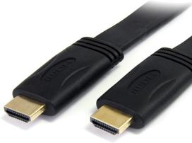 Kabelis StarTech HDMI - HDMI 4K HDMIMM6FL HDMI, HDMI, 1.8 m, juoda sp.