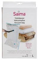 Vakuuminis maišas Saima Vacuum Bag L, 110 cm x 100 cm, poliamidas/polietilenas, skaidri sp.