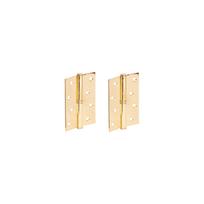 Lankstas durims Haushalt, 7.5 cm, 0.25 cm, žalvario sp., 2 vnt.