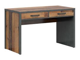 Rašomasis stalas su stalčiais Weston, 120 cm x 60 cm, 75.5 cm, ruda sp.
