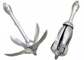 Inkaras Akara Folded Anchor, 4000 g, sidabro sp.